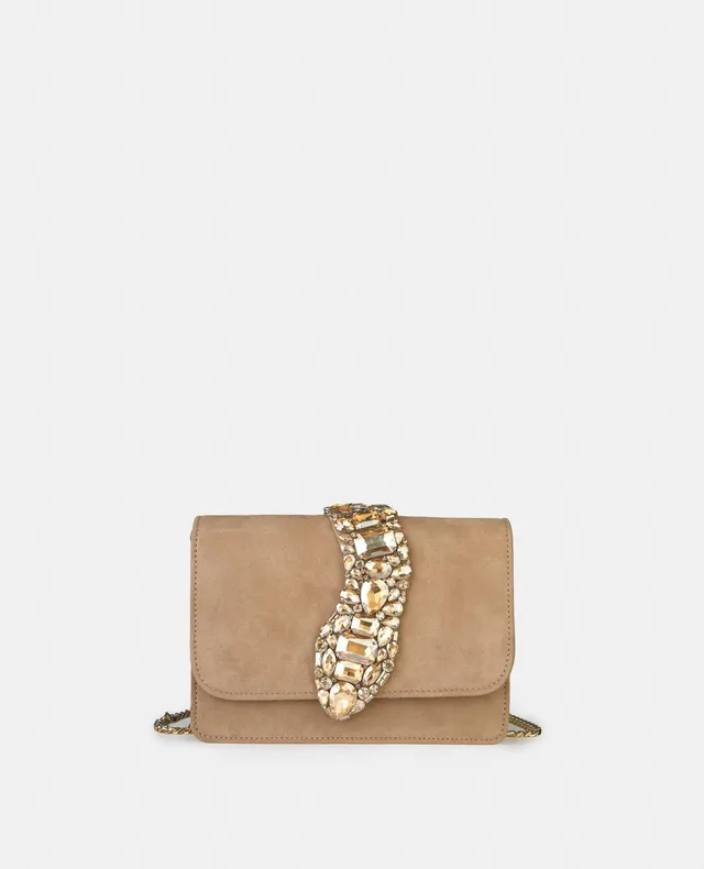 alma-en-pena-snake-flap-shoulder-bag-leder-umh-ngetasche-camel image 1