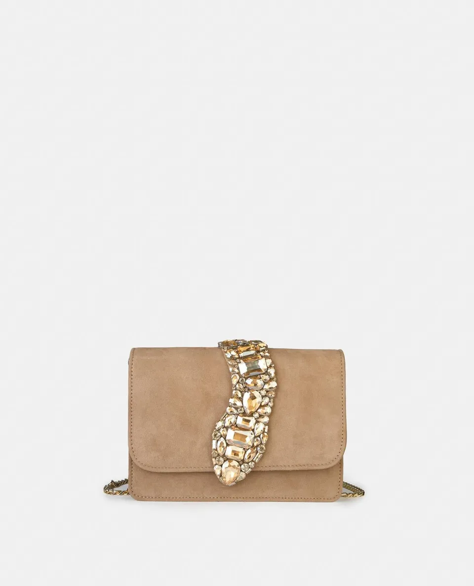 alma-en-pena-snake-flap-shoulder-bag-leder-umh-ngetasche-camel image 1