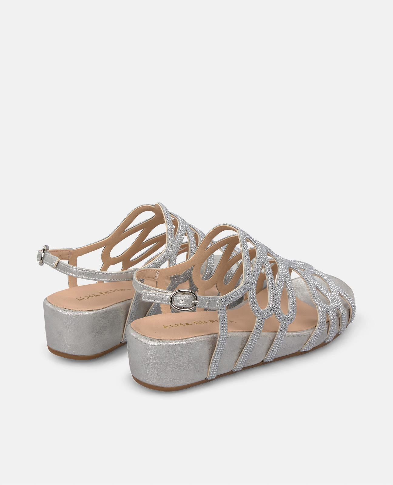 alma-en-pena-keilsandalette-voll-strass-4-5-cm-keil-silber image 3