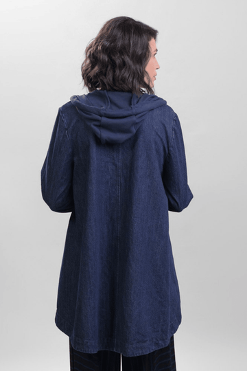 alembika-ether-misto-kapuzen-zip-jacke-denim-a-linie image 2