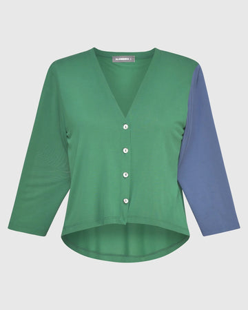 alembika-fresh-colorblock-cardigan-ocean-strickjacke image 8