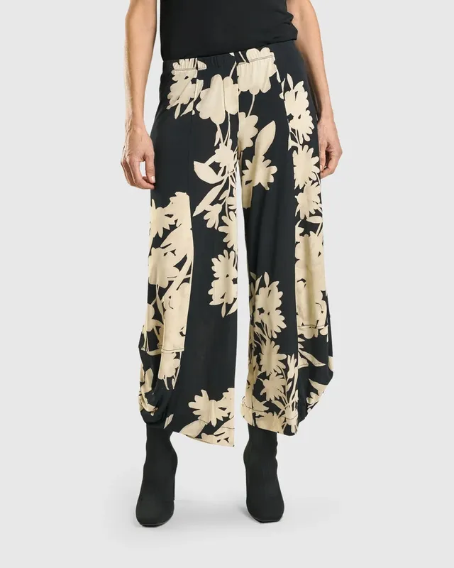 alembika-frances-punto-pants-floral-hose-mit-poufsaum image 1