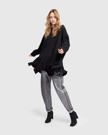 alembika-urban-groove-top-schwarz-oversize-tunika-damen image 7