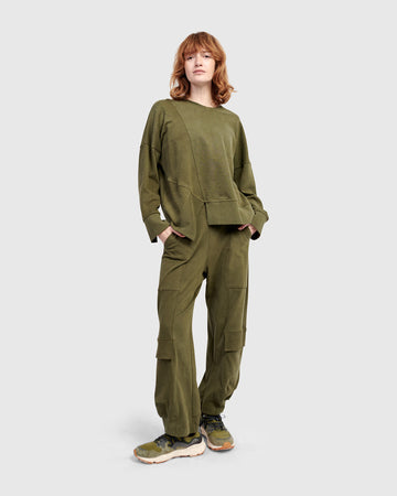 alembika-urban-sirocco-crewneck-top-olive image 8