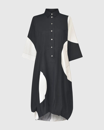 alembika-urban-dawn-wonderful-kleid-schwarz-wei image 8