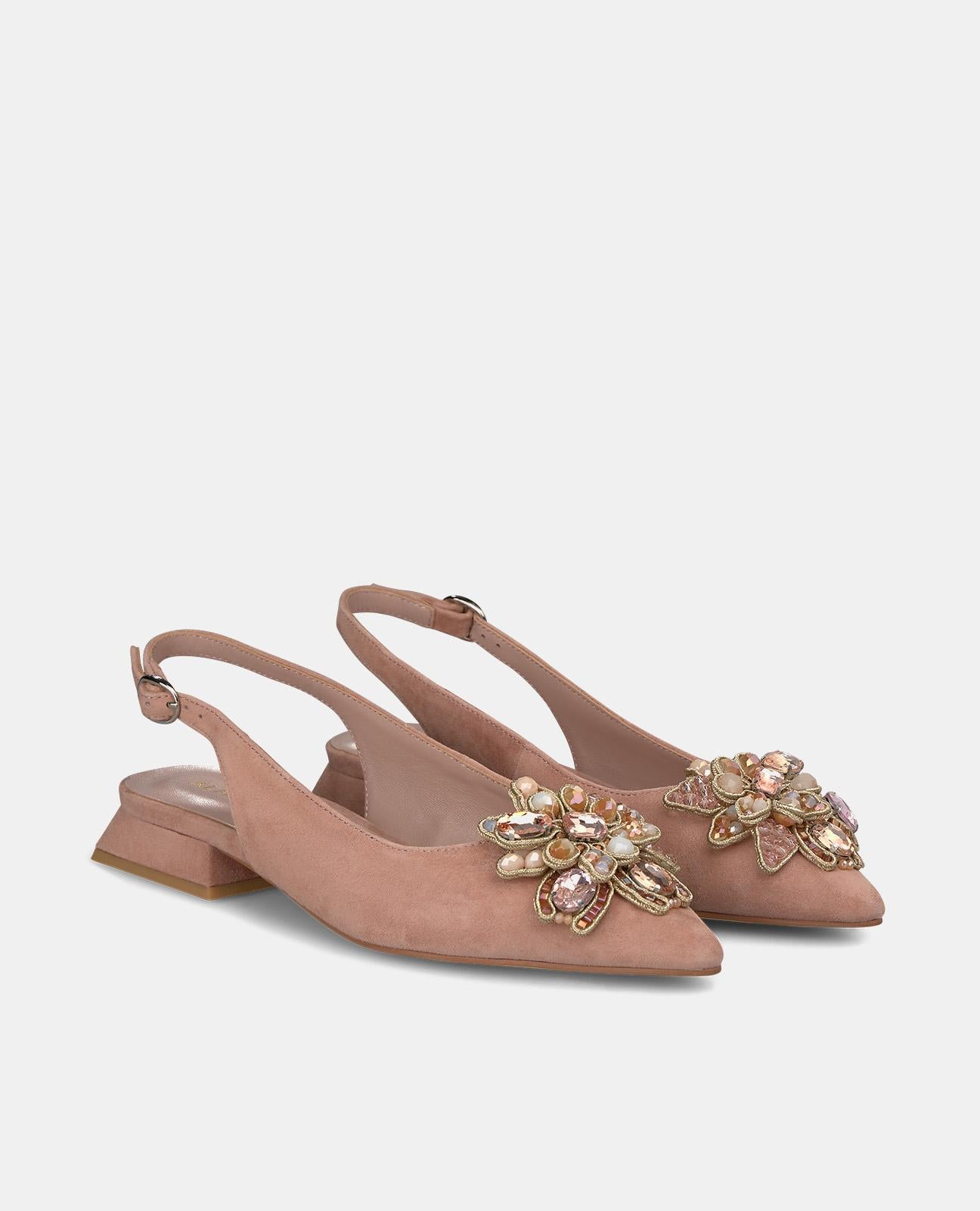 alma-en-pena-flat-shoe-ballerina-rosa-blume-2-cm image 2