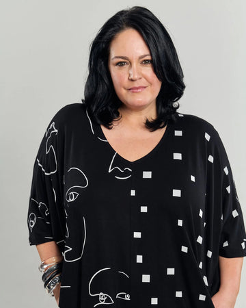 alembika-jax-dolman-midi-kleid-mix image 3