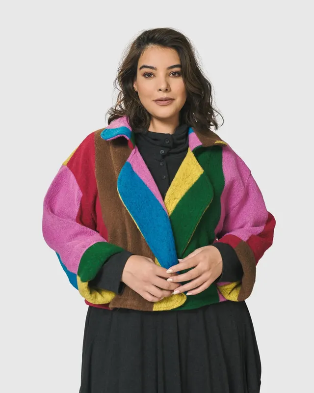 alembika-urban-technicolor-dream-jacke-wollmix image 1