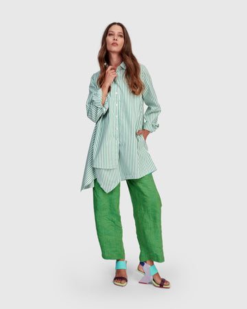 alembika-julep-tunika-shirt-gr-n-wei-streifen image 7