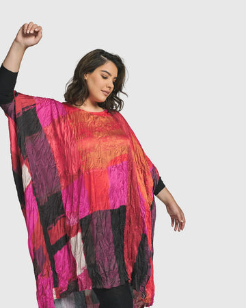 alembika-sunset-strip-muumuu-kleid-magenta image 4