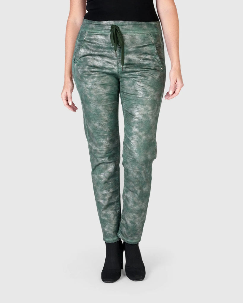 alembika-iconic-stretch-jeans-sea-green image 1
