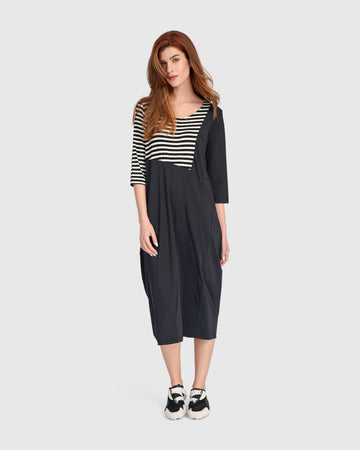 alembika-tekbika-trek-kleid-black-stripes-cocoon-techno-knit-td108m image 8