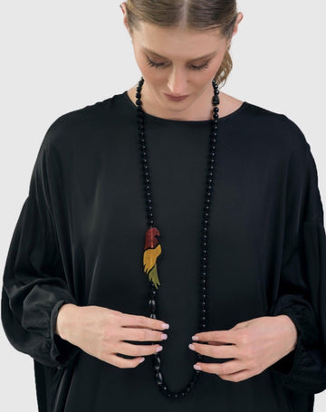 alembika-tahiti-bird-bead-halskette-kette-multi-schwarz image 3