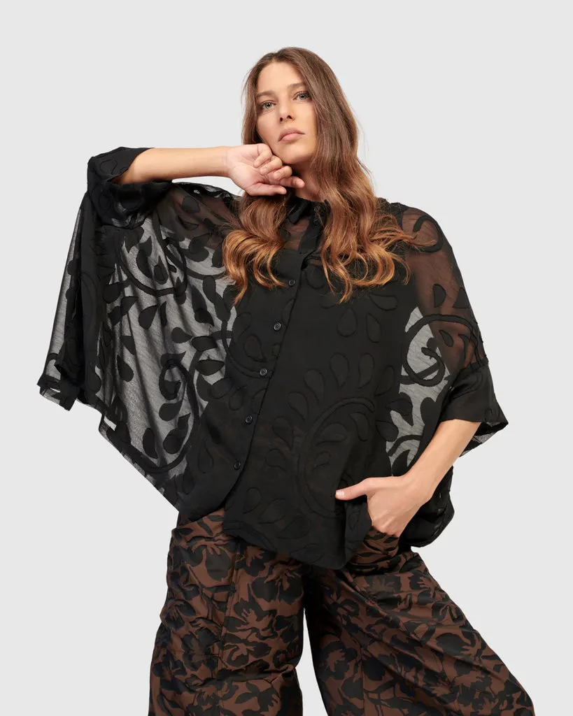 alembika-french-75-boxy-top-black image 1