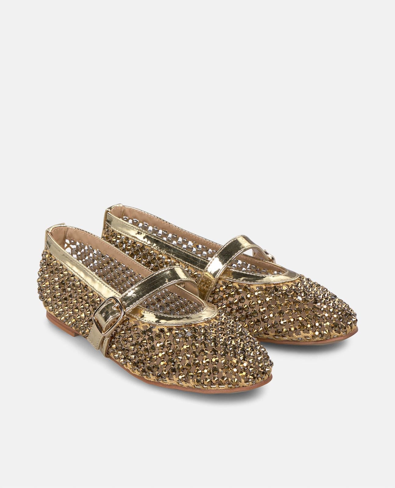 alma-en-pena-ballerina-net-with-rhinestones-gold-ballerina-0-5-cm-strass image 3