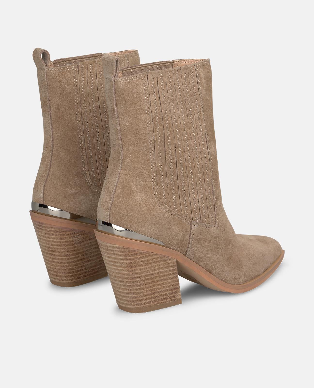 alma-en-pena-stiefelette-mit-metallabsatz-vison-cowboy-boots-8-cm image 3