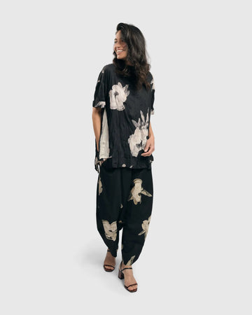alembika-leila-lantern-pants-roses image 5