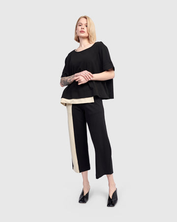 alembika-madeline-tee-schwarz-boxy image 4