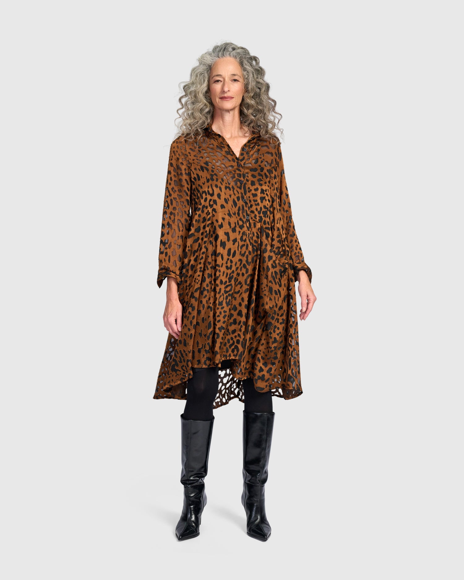 alembika-raja-wonderful-dress-cognac-leopard image 2