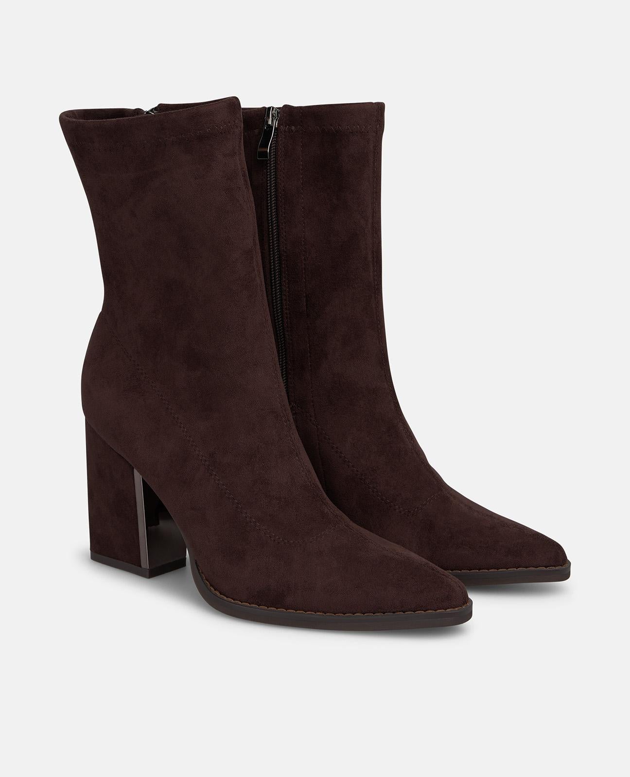 alma-en-pena-wildleder-optik-stiefelette-braun-8-cm image 2