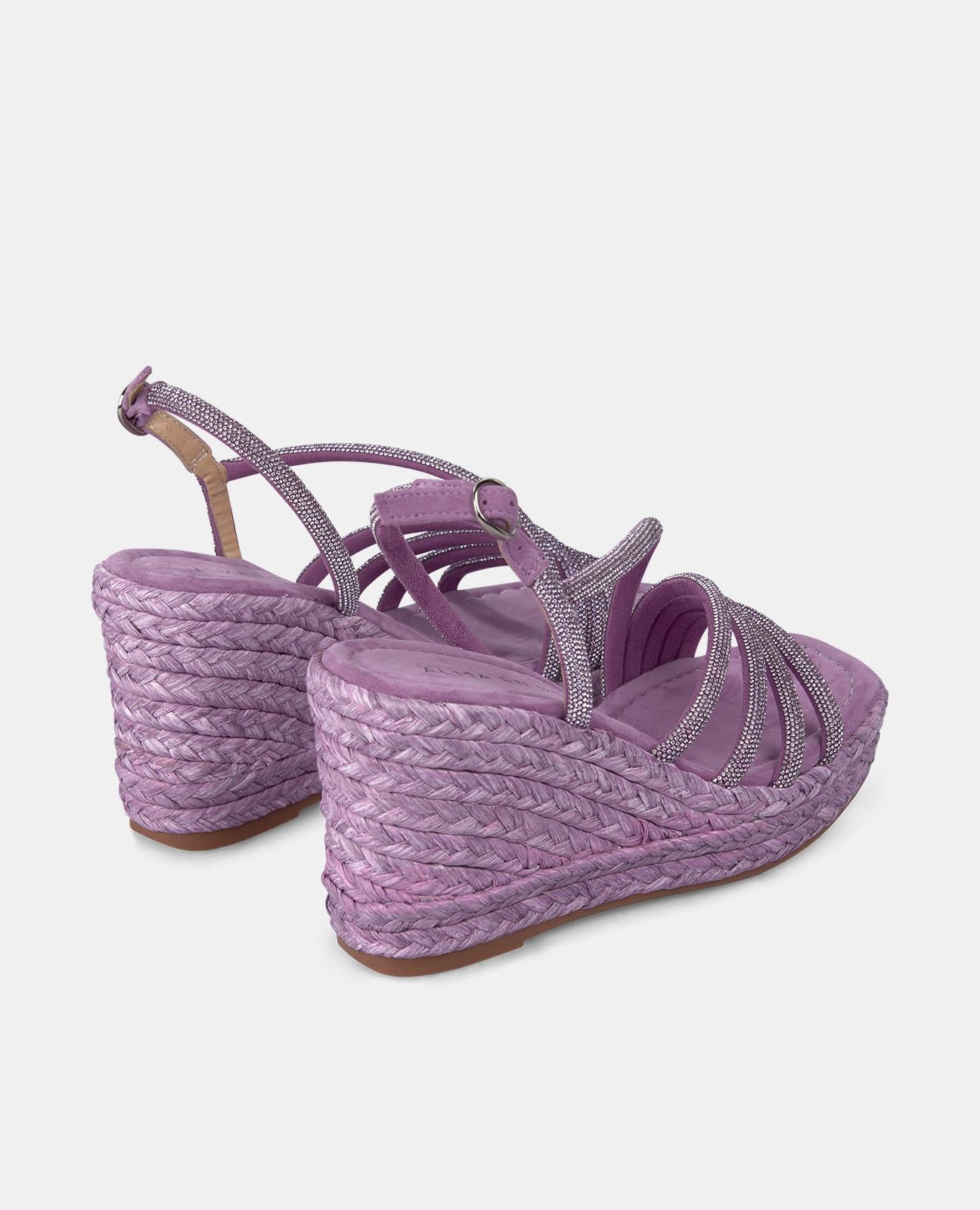 alma-en-pena-keilsandale-mit-strassriemen-violett-square-toe-9-8-cm image 3
