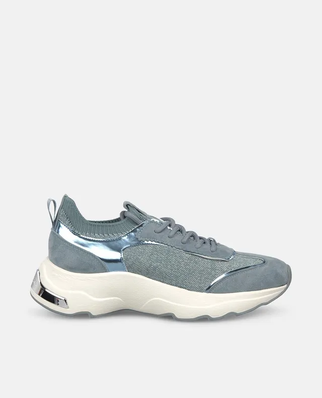 alma-en-pena-sneaker-metallic-blau-plateau-4-5-cm image 1