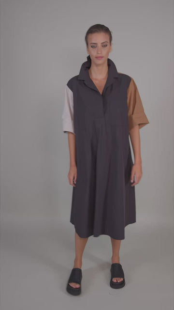 alembika-urban-trapeze-midi-dress-multi image 4