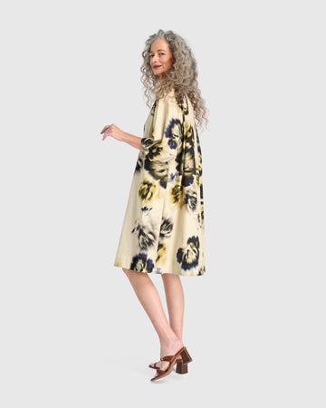 alembika-cascalone-baumwollkleid-beige-floral image 3