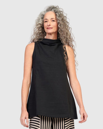 alembika-essential-soft-bistro-top-schwarz-rmelloses-tunika-top image 6