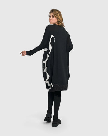 alembika-urban-marta-dress-fog-damen-kokon-kleid-mit-taschen image 6