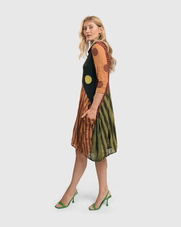 alembika-monica-short-cocoon-button-down-kleid image 5