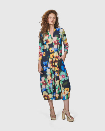alembika-forget-me-not-cocoon-kleid-garden-floral image 5