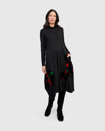alembika-serenade-cocoon-dress-roses-cocoon-kleid image 6