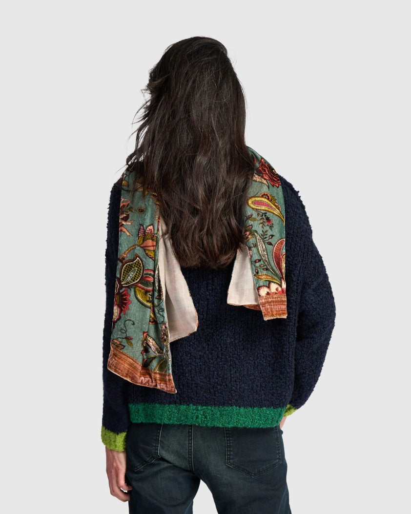 alembika-mango-velvet-schal-steel-blue-samtschal-paisley-188-x-51-cm image 5