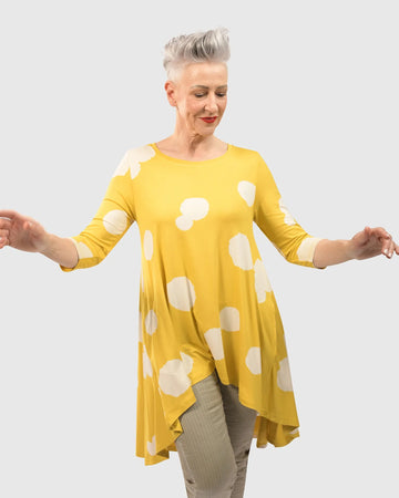 alembika-perfect-swing-tunic-top-canary-spots-damen-tunika image 3