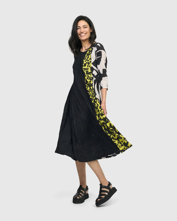 alembika-vortex-midi-kleid-python image 2