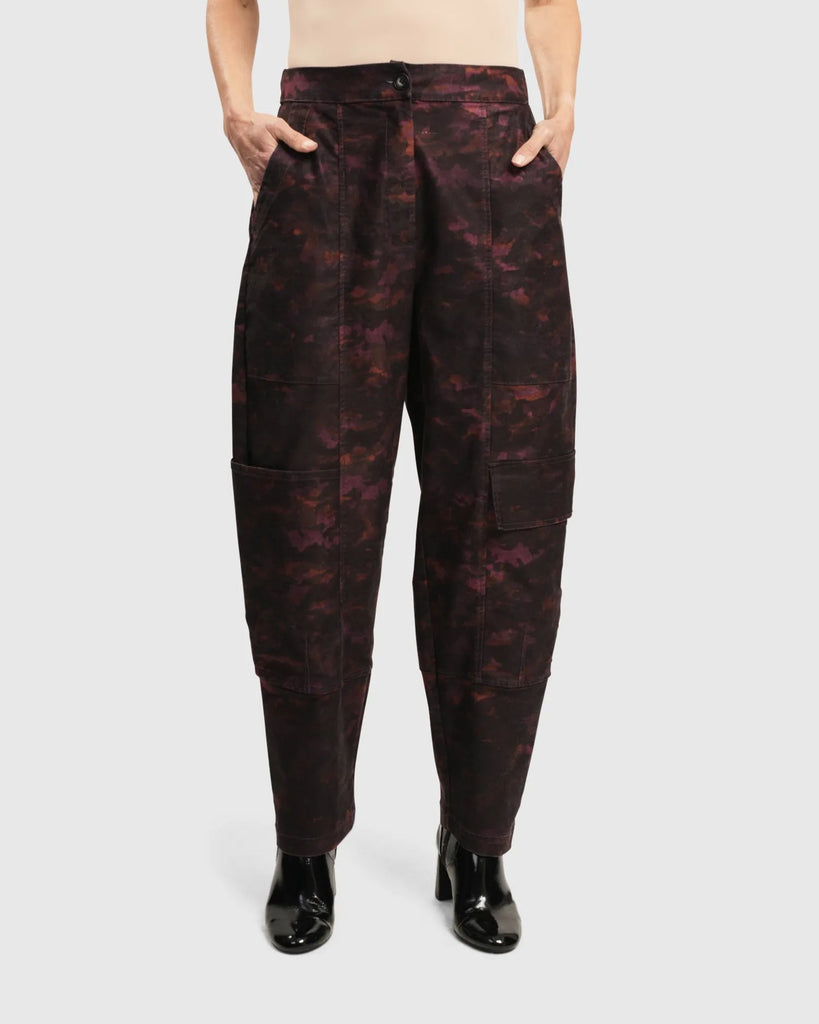 alembika-gig-cargo-hose-mit-taschen-weinrot image 1