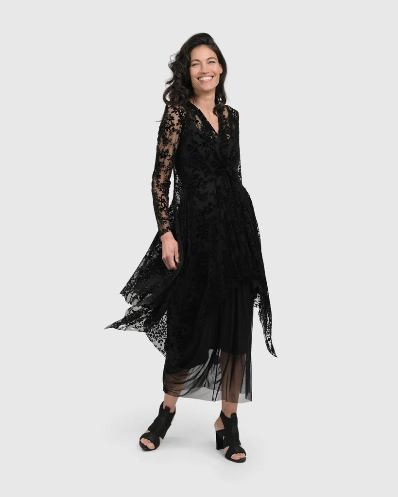 alembika-racey-lacey-tunika-top-spitze-schwarz image 1