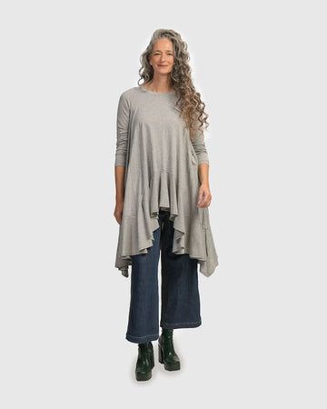 alembika-urban-spice-of-life-hi-lo-trapeze-top-grey-tunika image 8