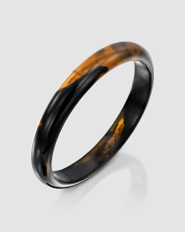 alembika-tortie-bangle-armreif-tortoise image 1
