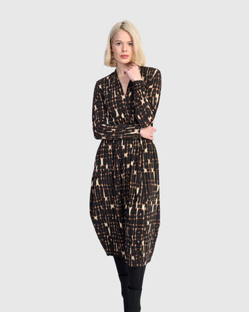 alembika-neura-cocoon-dress-ad815m-matrix-midi-kleid image 7