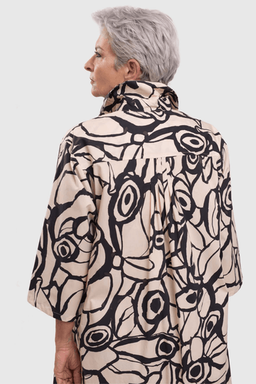 alembika-abstract-print-shirtress-creme-midi image 3