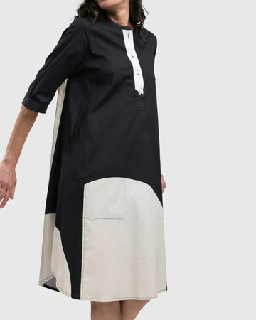 alembika-jenny-oversized-shift-dress-mono-shift-kleid image 3