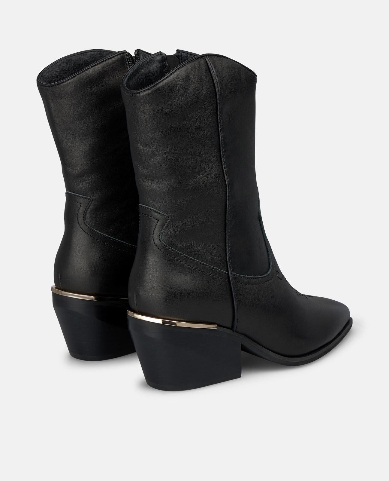 alma-en-pena-alfa-63977-cowboy-stiefelette-nappa-schwarz-6-5-cm-absatz image 3