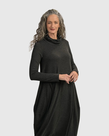 alembika-urban-spice-of-life-cocoon-kleid-charcoal image 2