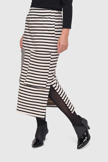 alembika-urban-french-terry-rock-midi-mit-taschen image 2