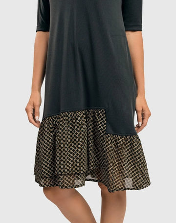 alembika-golden-link-flounce-kleid-chain image 4