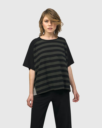 alembika-urban-splice-boxy-tee-stripes image 3