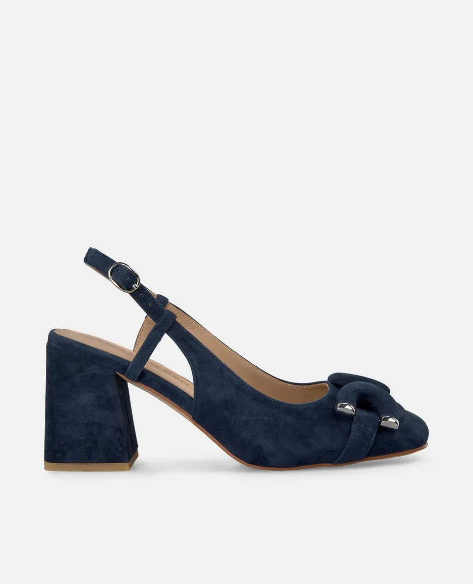 alma-en-pena-shoe-heel-detail-pumps-blau-mit-7-5-cm-absatz image 1