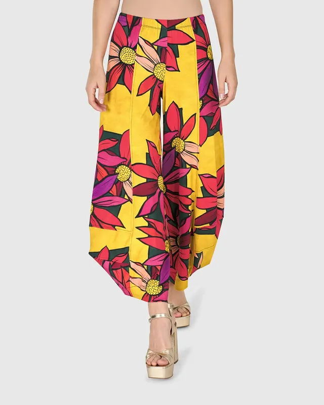 alembika-wildflower-punto-pants-bouquet-damen-jersey-hose image 1